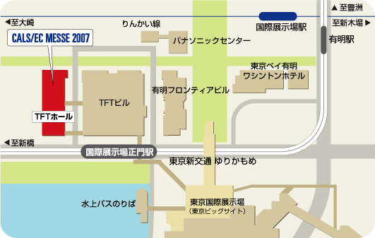 会場周辺地図